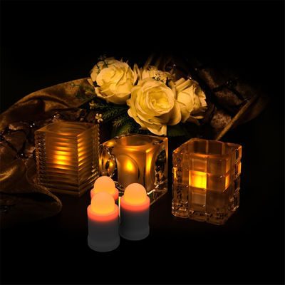 Wi-Fi Rechargeable Flameless Flickering LED Candle Light, Smart Battery Operated Waterproof Ambiance Lihgt