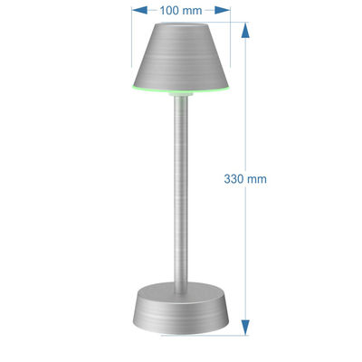 Megapower Phone Control Table Lamp Portable Color Changing RGB & Dimmable Warm White Night Light for Bedrooms