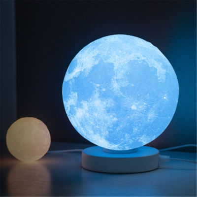 3D PRINT RGBW MOON / Earth RGBW