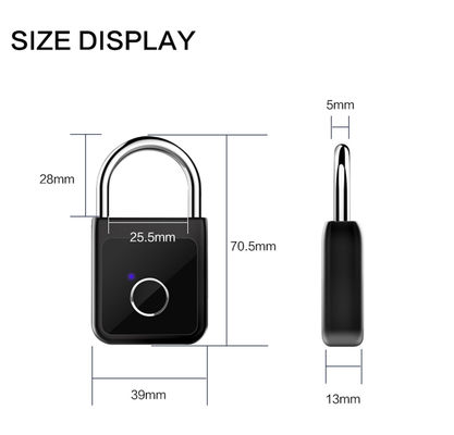 Bluetooth Fingerprint Padlock Smart Padlock