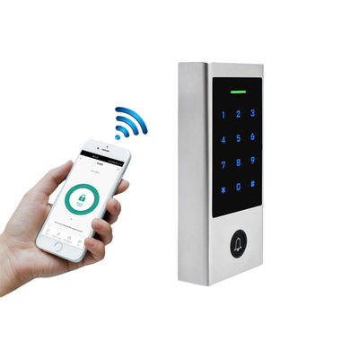 Outdoor Bluetooth 125KHz Proximity Card Reader Keypad Access Control