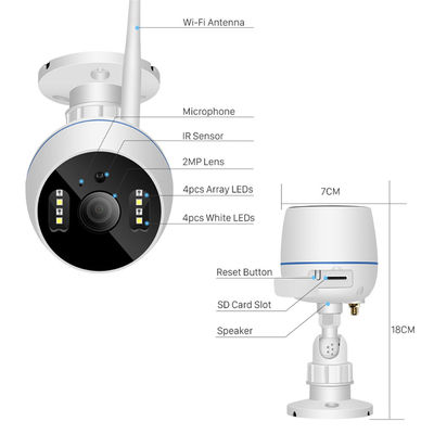 Outdoor Bullet Camera Dual Light(TV-TY6124-2MP)