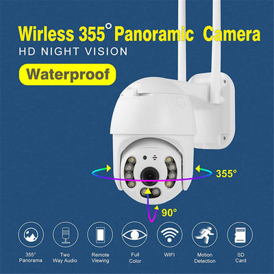 Camera HD 1080P Outdoor Wireless Wi-Fi IP Camera Two Way Audio Auto Tracking Night Vision IP65 Waterproof