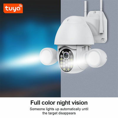 Tuya Smart Life Google Alexa PTZ 1080P 2MP HD Waterproof Outdoor IP Camera P2P WiFi Security Camera CCTV Surveillance