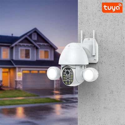 Tuya Smart Life Google Alexa PTZ 1080P 2MP HD Waterproof Outdoor IP Camera P2P WiFi Security Camera CCTV Surveillance