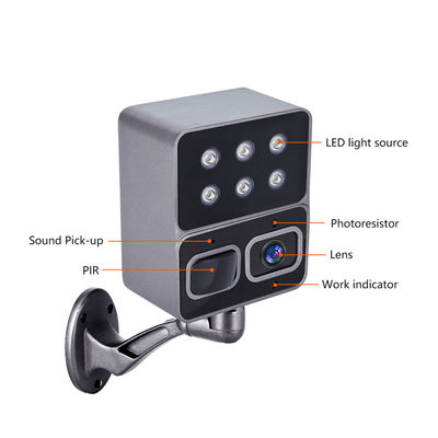 STD-1L Home Outdoor yard lamp night light no wires Ip66 Wireless 1080p Ip PTZ Security Surveillance Wifi Solar Camera