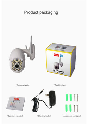 Smart Life APP Outdoor 1080P Security Waterproof Wi-Fi CCTV Camera Powered by Tuya(JV-TY212Q62(Q21))