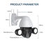 Unistone 2/3MP WIFI Floodlight Speed Dome with AI Human Detection(US-SDO2202FL)