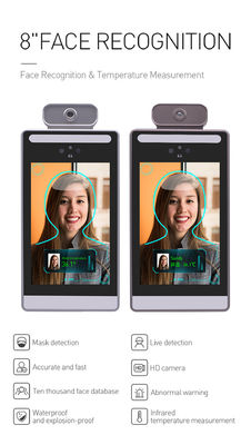 Face Recognition and Temperature Measurement Integrated Machine