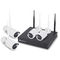 Unistone 4CH Outdoor Wireless WIFI 2MP CCTV Security Surveillance Camera NVR KIT(US-WC204K02)