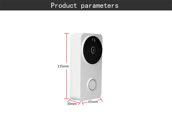 Danmini Wi-Fi Doorbell Video Door Phone Wireless Doorbell Support Night Vision Motion Detection(WF04-ty)
