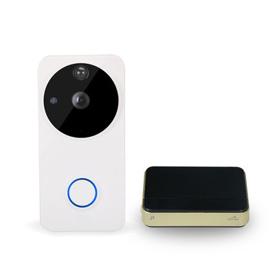 Danmini Wi-Fi Doorbell Video Door Phone Wireless Doorbell Support Night Vision Motion Detection(WF04-ty)