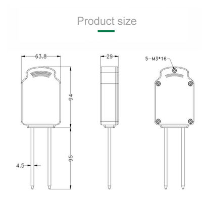 Zigbee Soil Temperature and Humidity Sensor(WN-SST100)