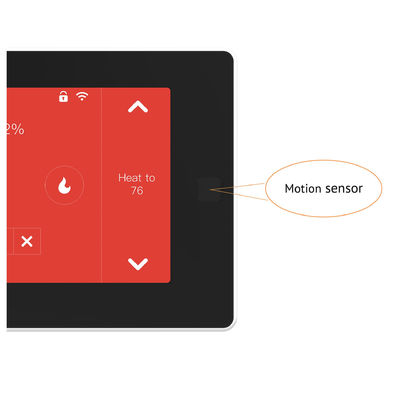 24V thermostat touchscreen Smart Wi-Fi Thermostat For US Market(PCT513-TY-A)