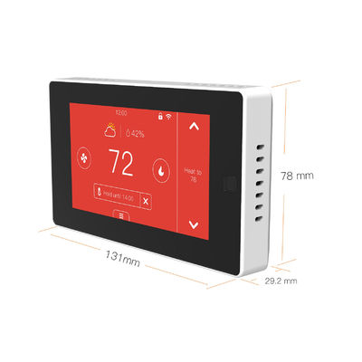 24V thermostat touchscreen Smart Wi-Fi Thermostat For US Market(PCT513-TY-A)