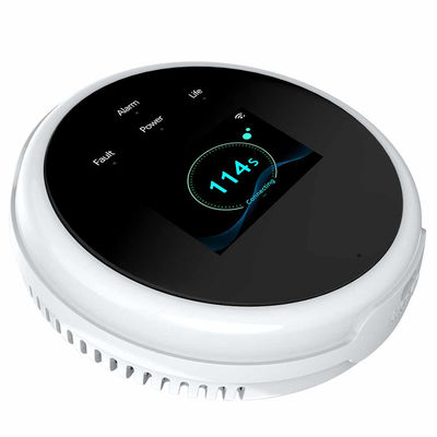 Tuya Wi-Fi Smart LPG Gas Alarm Detector Leakage Sensor Combustible Household Wi-Fi Temperature Detectors(ZX-GS21)