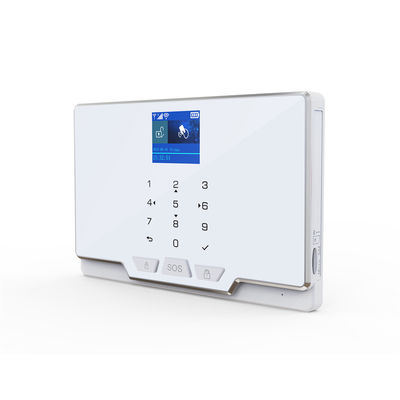 Wireless WIFI GSM Home Security Alarm System For Tuya Smart Life APP With Motion Sensor Compatible With Alexa & Google