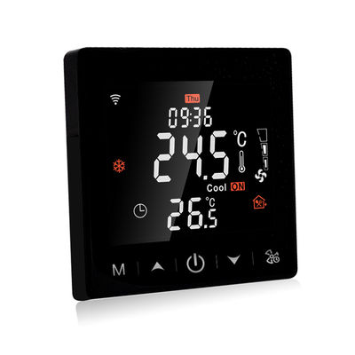 R9W.843 Original Manufacturer Smart WiFi/485 Modbus Fan Coil Thermostat for 2-pipe System Working with Alexa and Google