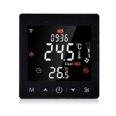 R9W.843 Original Manufacturer Smart WiFi/485 Modbus Fan Coil Thermostat for 2-pipe System Working with Alexa and Google