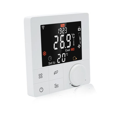 R8W.963 Original Manufacturer LCD Programmable Smart WiFi/485 Modbus Fan Coil Thermostat Working with Alexa and Google