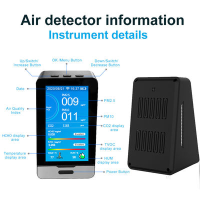 wifi connect CO2 detector PM2.5 tester(DM73B wifi)