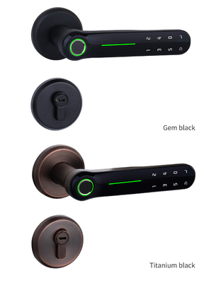 Hot Selling Indoor Smart Fingerprint Door Lock With Silent Lock Body Keyless Entry Home with Your Smartphone