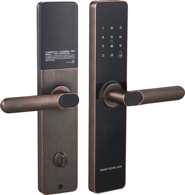 Keyless Entry Mortise Door Lock with Biometric Fingerprint Touchscreen Keypad Smart Lock