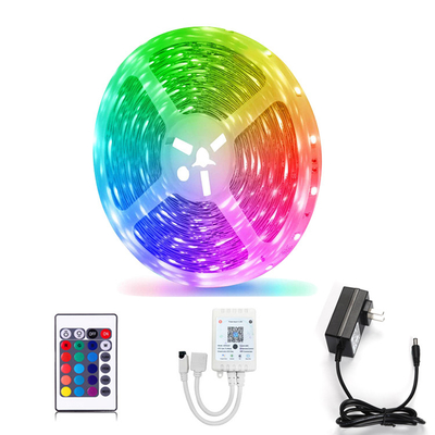 LED Lights Strip with Color Changing Dimmable with Remote Control for Low Power Colorful Waterproof Energy Saving