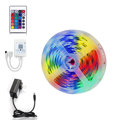 LED Lights Strip with Color Changing Dimmable with Remote Control for Low Power Colorful Waterproof Energy Saving