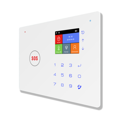 Intelligent Wireless Wifi/gsm Alarm System Sms Smart Kit Tft Display Burglarly Fire Gas Alarm Family Alarm Security