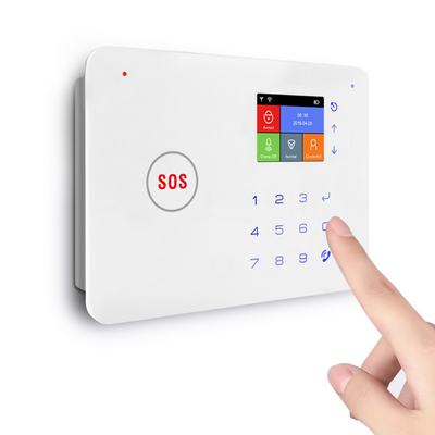 Intelligent Wireless Wifi/gsm Alarm System Sms Smart Kit Tft Display Burglarly Fire Gas Alarm Family Alarm Security
