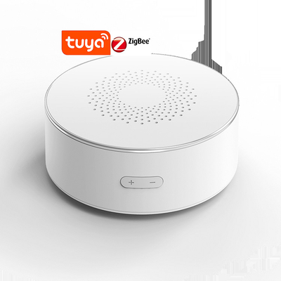 Zigbee Tuya Wireless Siren Alarm Detector Sensor Sound Light Alarm App Remote Control Work With Smart Life