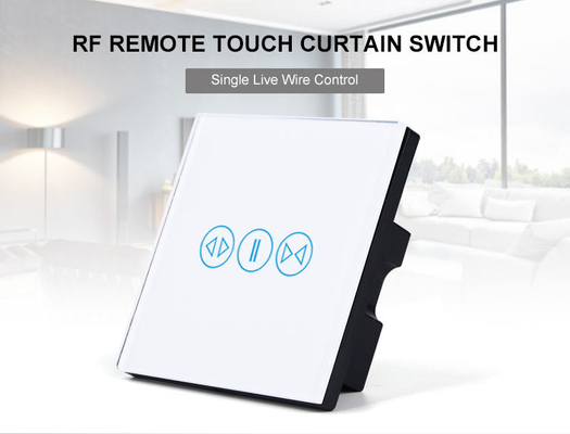 Smart Home Wifi Switch Us/eu Remote Control Curtain Switches Work With Google/alexa Touch Curtain Switch