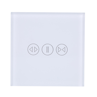 Smart Home WIFI Switch Eu/us Standard Wall Touch Control Curtain Switch Work With Google/alexa For Electric  Switch