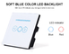Smart Home Switch Uk Standard Wifi Intelligent Led Dimmer Light Switch Wireless Dimmable Wall Touch Light Switch