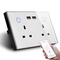Smart Home Uk Socket Wifi Wall Socket With Usb Socket Charger/wifi Wall Socket Uk/smart Wifi Wall Outlet