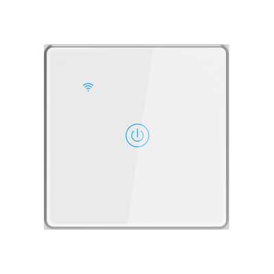 Tuya Smart Wifi Switch 1 Gang Metal Bezel App Remote Schedule Voice Control With  Amazon Google&Alexa