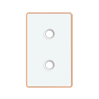 Smart Home Interruptor Smart Recessed Design Concave Concavo Glass Single Fire Line Without Neutral Wire Zigbe