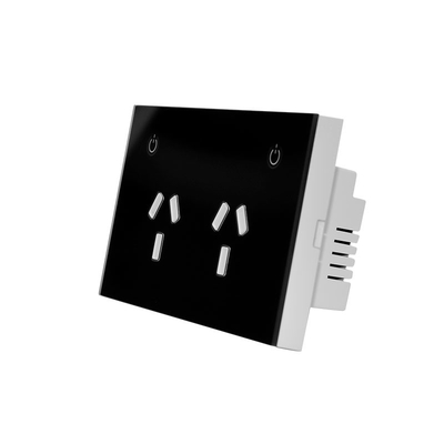 Smart Wall Switch Socket 16A Au 2ac Outlet Supports Google Voice Tuya Remote Connection With SAA Rohs