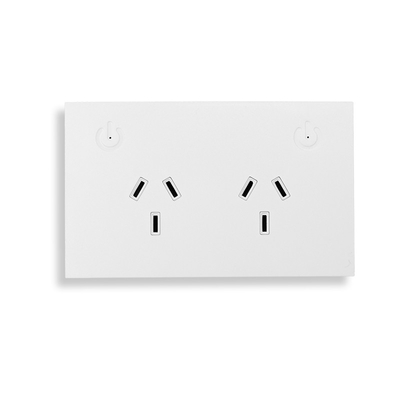 Smart Wall Switch Socket 16A Au 2ac Outlet Supports Google Voice Tuya Remote Connection With SAA Rohs