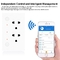 Smart Home Charging Device Compatible Assistant Speaker 16A Smart In Wall Outlet With Google&Alexa