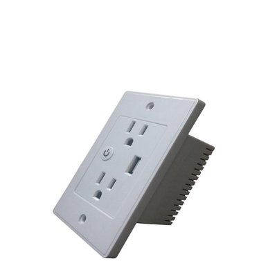 American Tuya Smart Socket 120V Maximum Voltage Wifi Factory Wholesale Smart In-wall Outlet