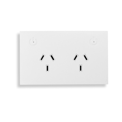 Smart Au In-wall Outlet Supports Amazon Google&Alexa Speaker Wireless Charging Device Smart Wall Electric Plug