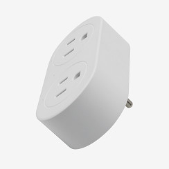 Smart Home US Wi-Fi Plug Multi Socket Mains Strip White Smart Linkage