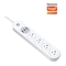 Smart  Home US USB Charing Flame Retardant Safety Cover Wi-Fi Power Strip