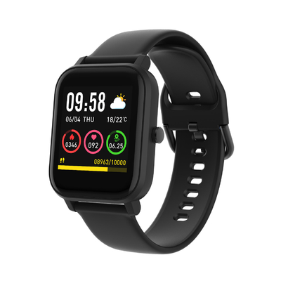 Body Temperature Monitoring Smartwatch Wrist Band Music Sport Heart Rate Wristband Fitness Smart Watch