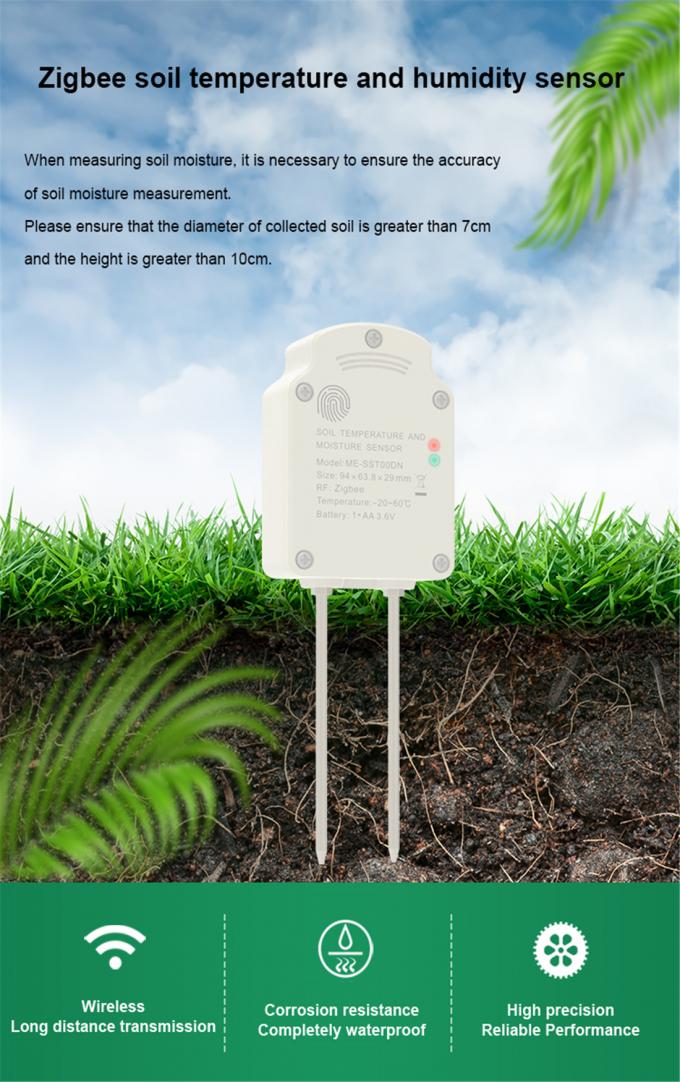 Zigbee Soil Temperature and Humidity Sensor(WNSST100)